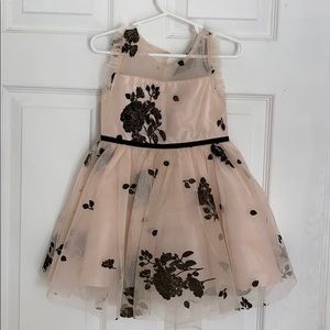 Zunie Toddler Floral tulle dress